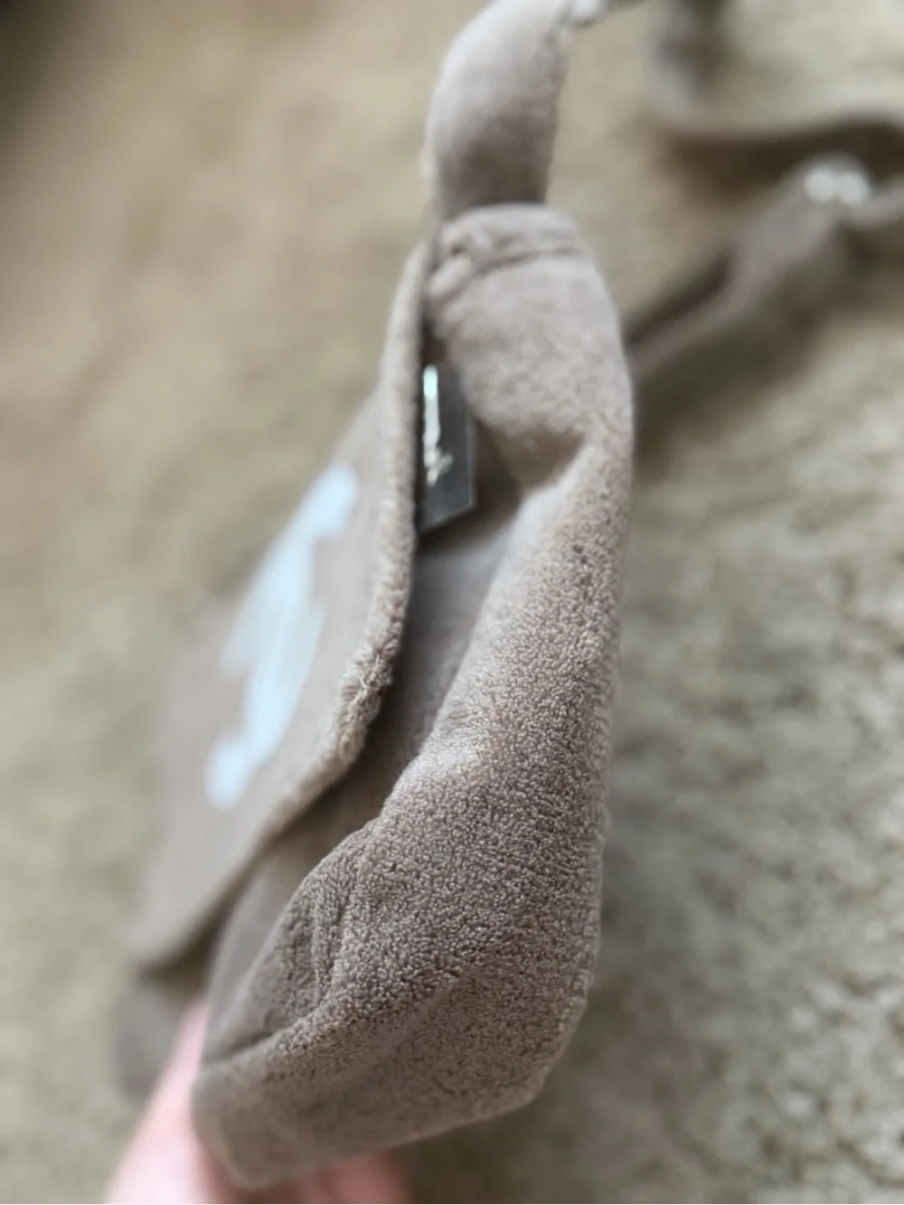 CHANEL Novelty Puch Frizzy Fluffy Crossbody Bag
